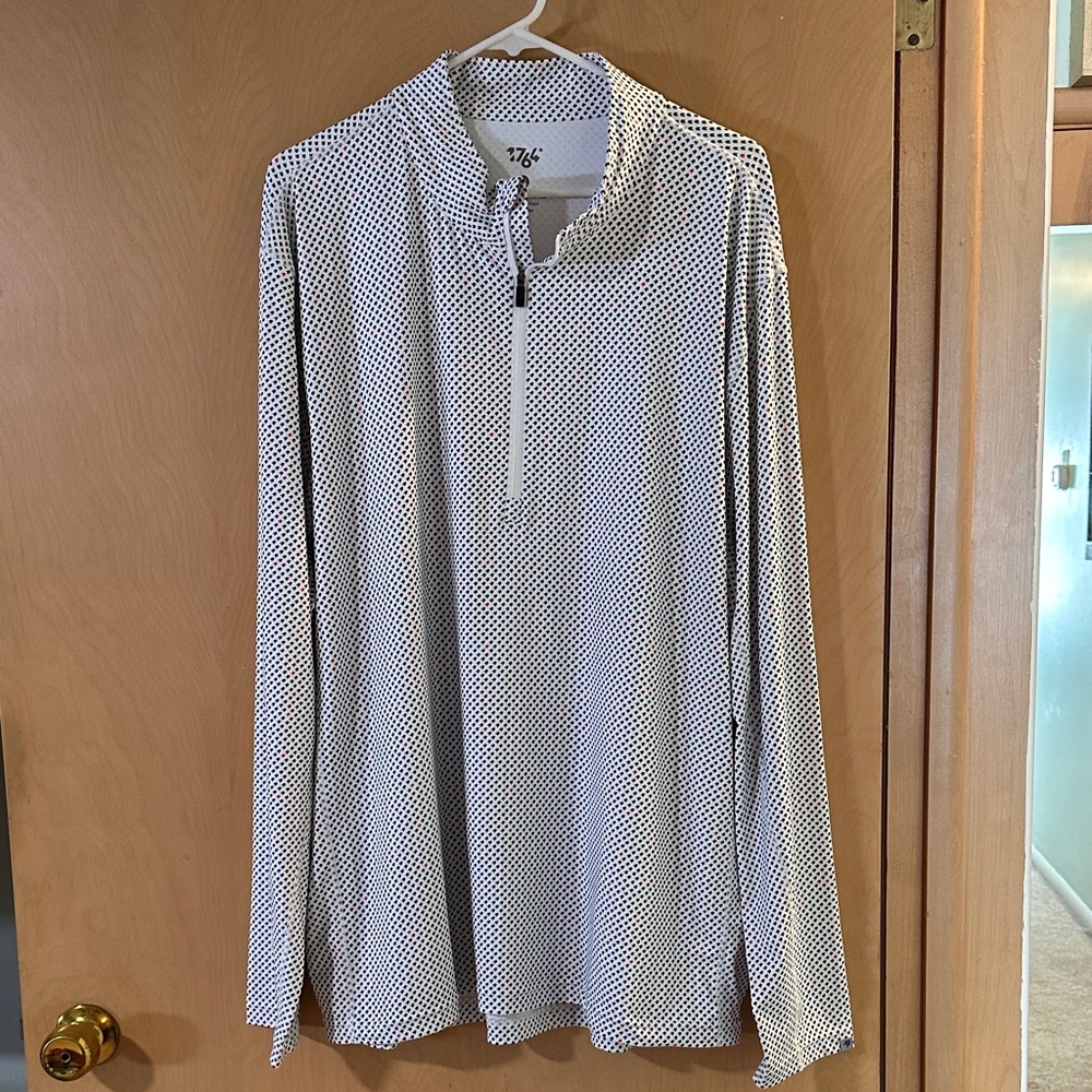 Men's long sleeve quarter zip